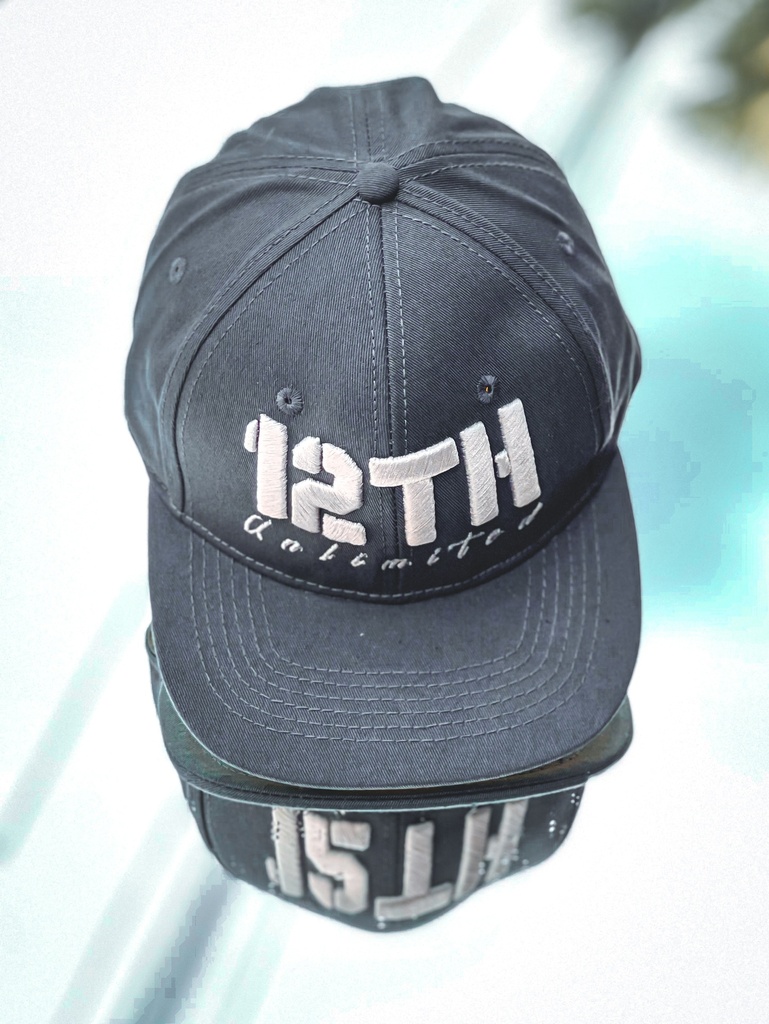 Gorra gris 12TH 3D URBANA