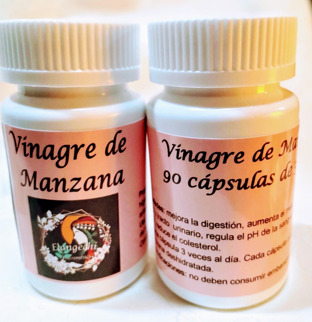 Cápsulas vinagre de manzana 300 mg